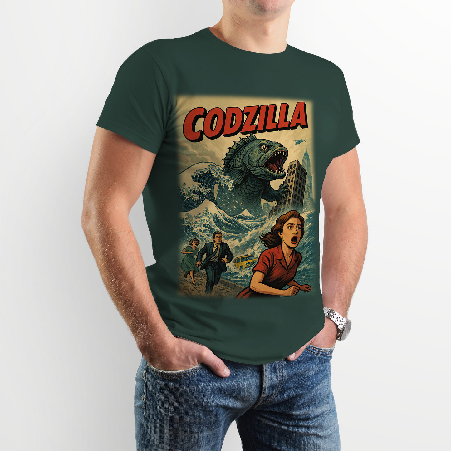 Codzilla Tee – Kaiju From the Deep